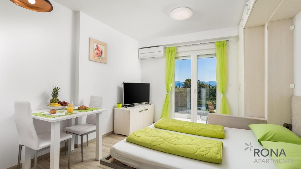 Rona Studio Apartment Tena Lovran Bagian luar foto